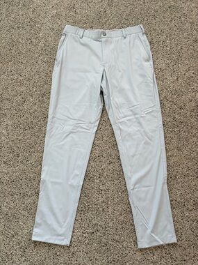 Men's Light Gray Golf Pants